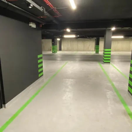 Lägenhet Industrial Vistula Free Parking & Gym Kraków